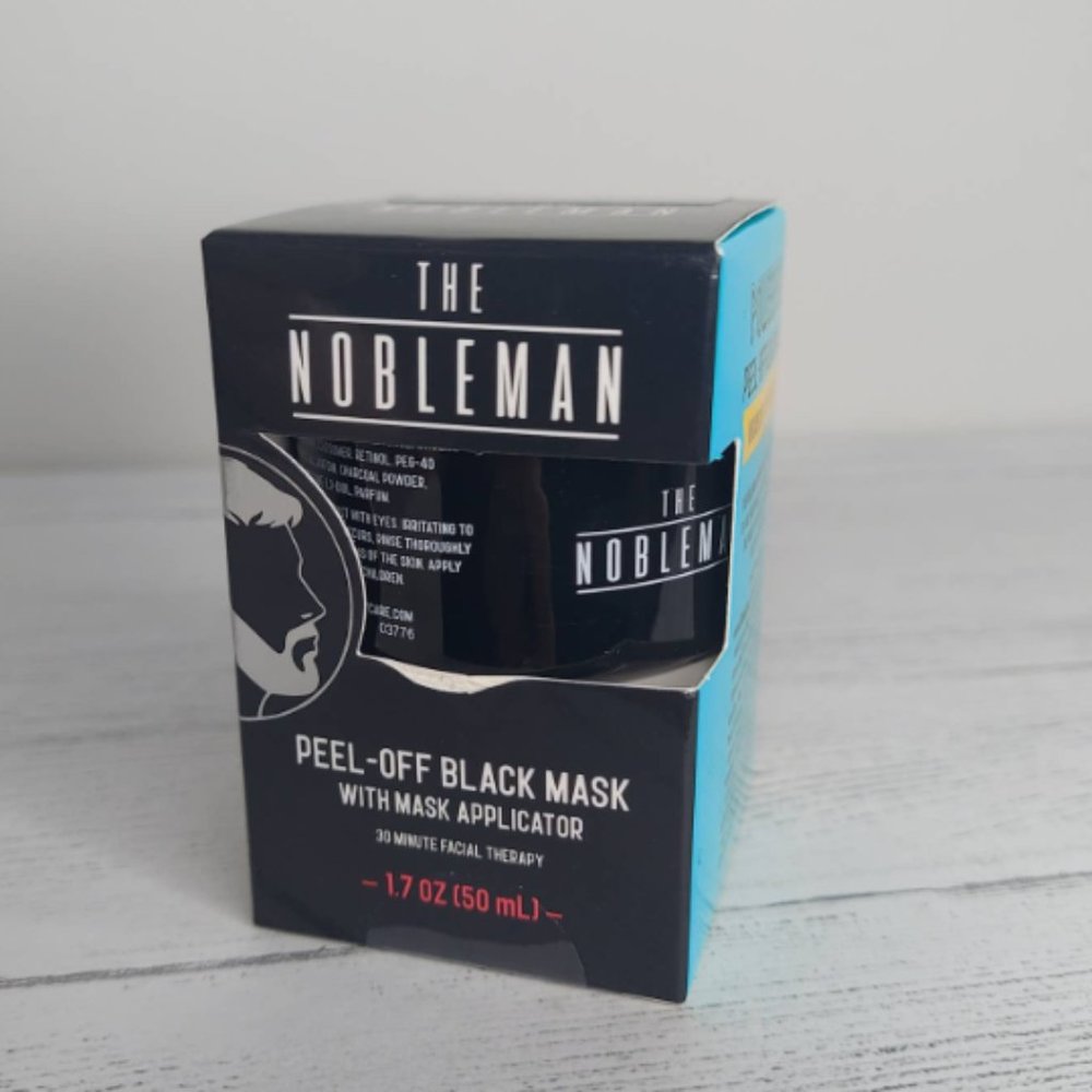 The Nobleman peel-off black mask with applicator NEW